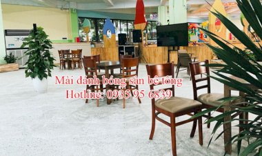 THI CÔNG MÀI ĐÁNH BÓNG SÀN BÊ TÔNG TẠI HUẾ GIÁ RẺ