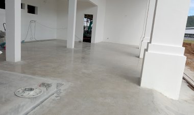 Dịch vụ mài bóng sàn nhà phố tại Hòa Xuân_Đà Nẵng