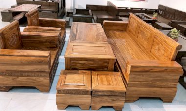 15 mẫu sofa gỗ đẹp và sang trọng 2021